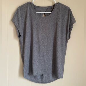 Lululemon Get Set Short Sleeve Size 6 in Heathered Core Medium Grey